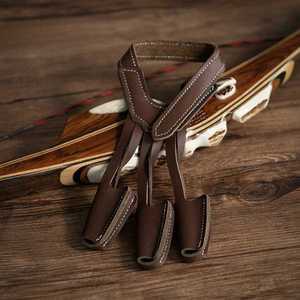 biroso 국궁깍지 프리미엄 소가죽 보호대 핑거가드 손가락 보호