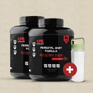 퍼스널웨이 2통 헬스단백질보충제 운동 웨이프로틴 저렴한 근육보충제 초코맛 2kg 