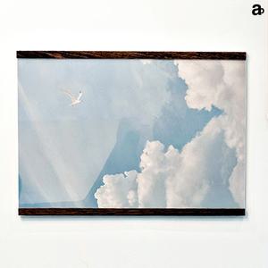 가벼운 우드 8절지액자 액자매트보드 무광아크릴 4절 결혼식 A4 가로형