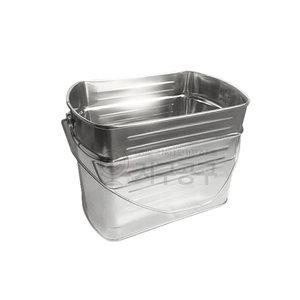 사각 페인트통 4L 철 미술용 깡통 도색 작업 용품 부자재 양철통 바켓 바켓스 다용도 양동이