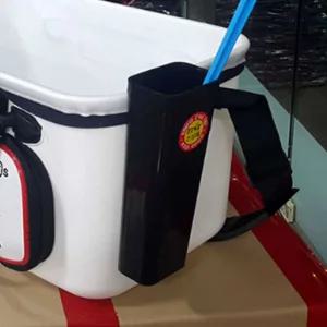 밑밥주걱통 아이스박스 밑밥통 쏠채꽂이 걸이형 쏠채통