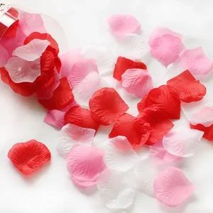 조화꽃잎 믹스컬러 100장 - 플라워샤워 실크꽃잎/생일/파티/꾸미기/조화/꽃잎/꽃가루/폭죽/실크/잎/세트