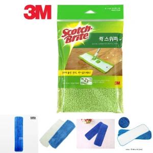 3M 스카치브라이트 퀵 스위퍼 리필패드/청소리필패드/막대걸레리필/막대걸레리필패드/극세사청소포