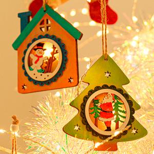 크리스마스 오너먼트 무드등 만들기 종 하트 눈사람 트리 산타 별 소품 트리장식