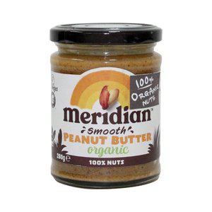 메리디안 100% 유기농 땅콩버터 스무드 280g 땅콩잼 피넛버터