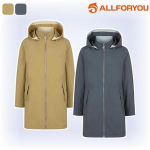 올포유여성 바람막이 가을자켓 간절기 사파리 후드