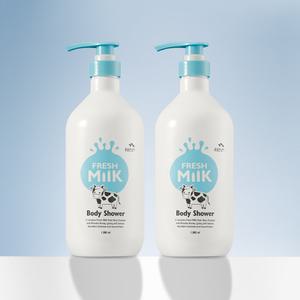 꽃을든남자 플로르드망 프레시 밀크 바디 샤워 1000ml x 2개