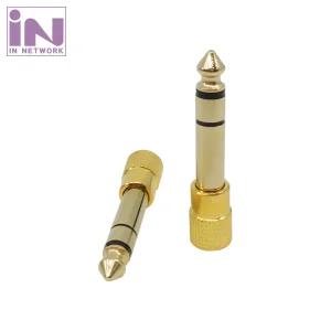 3.5mm to 5.5mm 스테레오 젠더 55잭 IN-5M3F [H@lu]