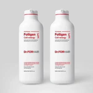 [닥터포헤어] 두피활력 3in1 탈모증상완화 폴리젠 셀 에너지 샴푸 500mlx2