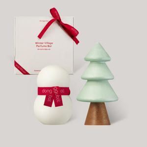 동구밭 윈터 빌리지 퍼퓸바 세트 / 비누 선물