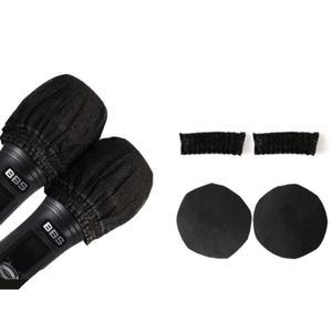 [JHQQP605_4A]마이크커버 노래방 일회용 마이크덮개 블랙