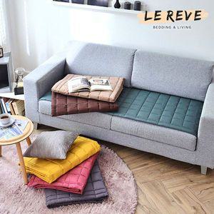 [NS홈쇼핑][르헤브] 광목 솔리드 순면 쇼파패드 4인용[34737591]