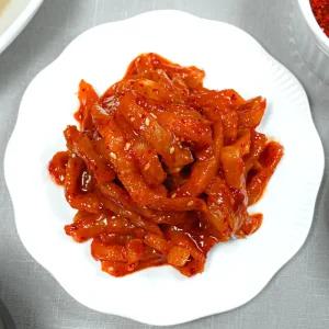 오늘애 보쌈무김치 2kg 무말랭이 족발김치