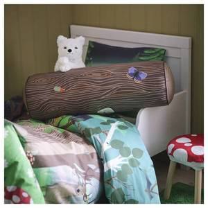 [이케아]SKOGSDUVA 쿠션 원통형 브라운 지름25x80cm