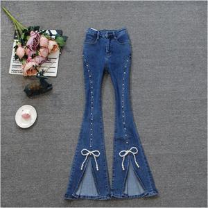 반짝이 나팔바지 부츠컷 빅사이즈  아랑 고고장구 난타복 라인댄스 댄스복방송댄스 여자 트로트