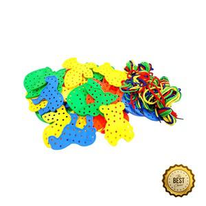 유치원 실꿰기 연습 동물판 소근육교구 세트 어린이날선물 어린이집장난감