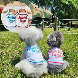 [JHQR00S0_4B]강아지외출복 산책옷 조이플크롭 XS~XL