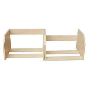 원목 책꽂이 책장 데스크 선반 사무실 책상 수납대 파일 정리대 멀티책장 2단 파일꽂이 우드