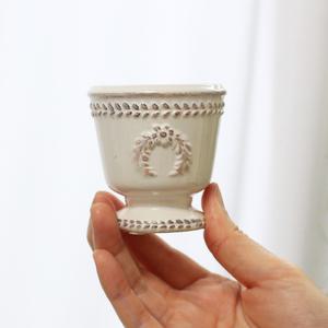 월계수 트로피 세라믹포트 와일드(미니) 센터피스 수업용화기 도자기 화병 꽃병 달리베리