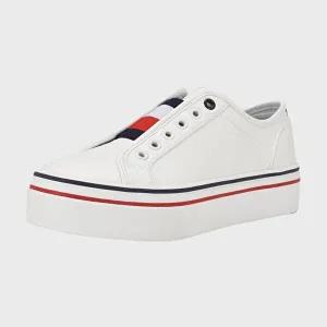 [타미힐피거]타미힐피거 여성 키높이 스니커즈 BALIE 운동화 화이트