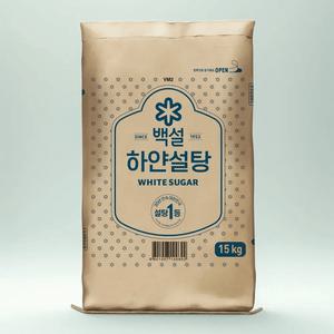 백설 하얀설탕 15KG