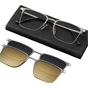 자석 선글라스 마그네틱 클립온 렌즈 편광 탈부착 안경테