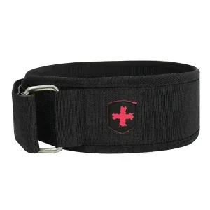 하빈져 나일론 헬스벨트 복압 리프팅 웨이트 스쿼드 데드리프트 허리보호대 4인치 블랙 360-BK