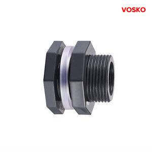 보스코 PVC 물탱크 짧은 20A 피팅 탱크 커넥터 소켓 수족관 배수관 연결 부속