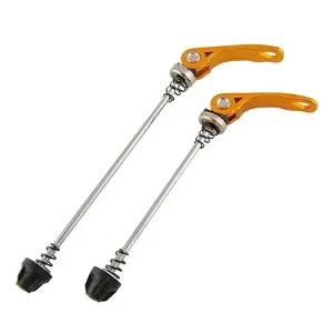 골드 큐알레버 퀵릴리스 자전거 엠티비 휠 허브 QR-W80E3BC