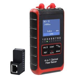 주비퍼프라이스 4 IN 1 디지털 케이블 충전식 SC LCD ST 광 인터페이스 포함 네트워크 전력계 테스터 VFL FC 유니버설 광섬유