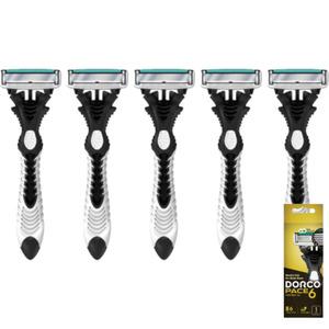 도루코 페이스6 일회용면도기 5개 (1개입 폴리백포장 발송) 1회용