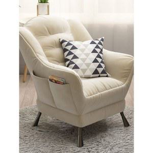 의자 원룸쇼파 일인쇼파 1인용 윙체어 블루 1인소파 1인용소파 일인용소파