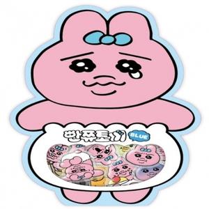 빤쮸토끼 조각스티커 블루