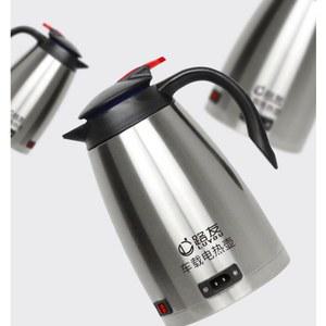 차량용 커피포트 대용량 다용도 스마트 680ml 스텐 블랙 전기포트 12V/24V겸용