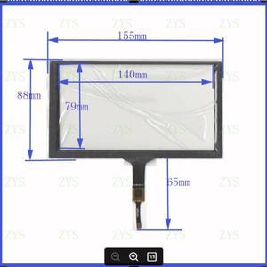 ZhiYuSun YH-CTP01 6.2 인치 용량 성 스크린/GT911 핀 153*88mm 해상도 케이블 자동차 DVD 네비게이션