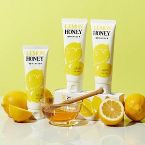 [2개] 리르 레몬 허니 워시 오프 팩 / 각질케어 브라이트닝 보습광채 레몬꿀팩