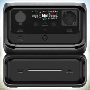 에코플로우 리버3 맥스 (리버3 플러스+EB300) 캠핑용 파워뱅크 572Wh 배터리 차박 캠핑