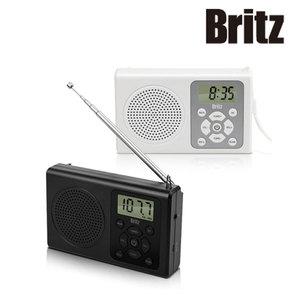 브리츠 휴대용 건전지라디오 재난라디오 미니 효도라디오 BZ-R120 블랙