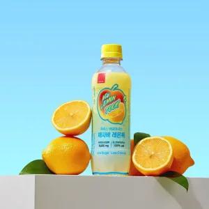 쥬비스 애사비 레몬톡 스파클링 340ml 24개 사과초모식초 애플사이다비니거 애사비소다