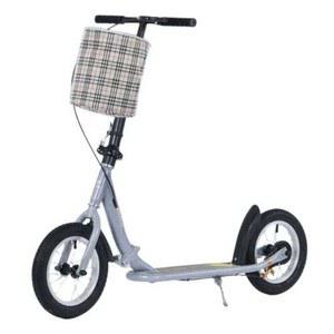 성인용 킥보드 접이식 검정색 큰바퀴 수동킥보드 씽씽카 퀵보드