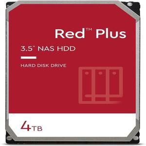 새제품 1~4TB VV D Red Plus NAS 내장 하드 드라이브 5400RPM, SATA 6Gb/s, CMR, 128MB 캐시, 3.5인치 -WD4