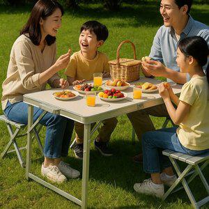 야외 접이식 테이블 캠핑 피크닉 폴딩테이블
