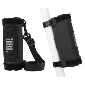 ZOPRORE 실리콘 케이스 여행 커버 JBL Flip 6 무선 블루투스 스피커, 자전거 골프 카트 난간 용 어깨 끈 포