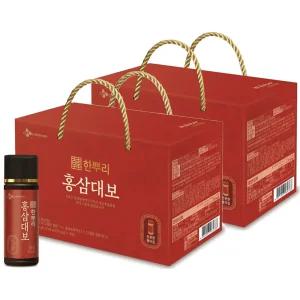 CJ제일제당 한뿌리 홍삼대보 100ML 20병입