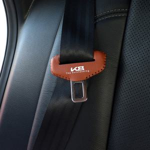 K8GL3 안전벨트 가죽 커버 흠집방지 로고레터링 벨트락 가드 차량용품 포인트튜닝