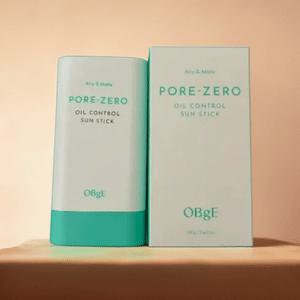 오브제 포어 제로 오일 컨트롤 기름종이 선스틱 18g 남성자외선차단