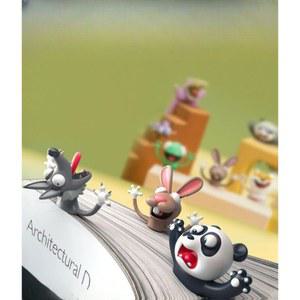 책갈피 동물 북마커 입체 애니 3D 북 캐릭터 바이올렛에버가든 애니