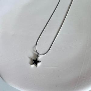 [오노마] ONM 별 스타 뱀줄 얇은 써지컬 목걸이 데일리 남녀 공용