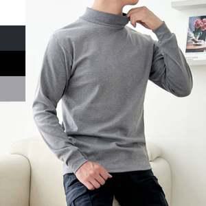 남자 반목 티셔츠 1P 목폴라 남친룩 겨울 레이어드 남친룩상의 남자반목티 남자데일리룩 남성티셔츠 남자티