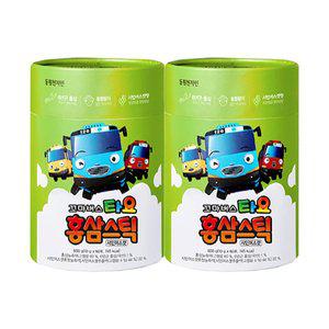 [천지인][동원천지인] 꼬마버스 타요 홍삼스틱 샤인머스캣 (10g 60포 60일분) x 2개